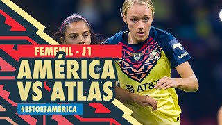 🔴 EN VIVO Femenil América Vs Atlas [upl. by Nylavad669]