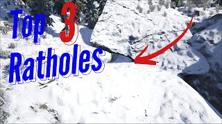 Top 3 Ratholes on Genesis 1  Ark Survival Evolved Unraidable And Broken Base Spots [upl. by Inman]