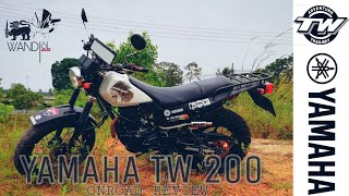 Yamaha TW200 Review  SRI LANKA [upl. by Joli]