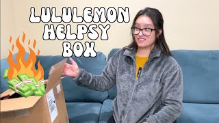 an honest helpsy review Lululemon unboxing Is this company overpriced to resell on eBay amp Poshmark [upl. by Tammara]