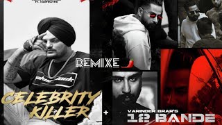 12 Bande x Celebrity Killer  Sidhu Moosewala ft Varinder Brar  Official Video  ProdBy Ryder41 [upl. by Ultan]