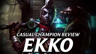 Ekko has two entirely different origin stories AND THEYRE BOTH AMAZING  Casual Champion Review [upl. by Necyrb]