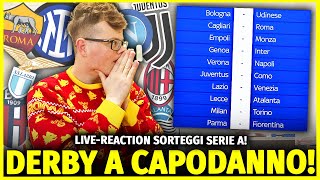 NOOO SEI BIG CONSECUTIVE E DERBY A CAPODANNO MA CHE È AHO SORTEGGI DEI CALENDARI LIVEREACTION [upl. by Harbed89]