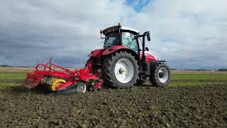 4 maart 2023 Demo Vaderstad Carrier CrossCutter schijveneg op Harrysfarm [upl. by Vigen]