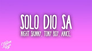 Night Skinny Tony Boy anice Geolier Shiva  Solo Dio sa [upl. by Ymmak]