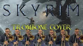 Skyrim Suite Trombone Cover [upl. by Anilocin]