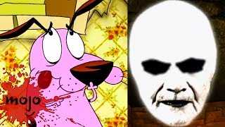 Top 10 Scariest Courage the Cowardly Dog Episodes [upl. by Jacintha]