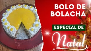 BOLOTORTA DE BOLACHA MARIA  ESPECIAL DE FIM DE ANO [upl. by Orian]