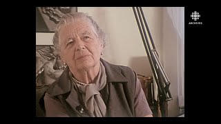 Marguerite Yourcenar propos et confidences 1 de 4 [upl. by Codi]