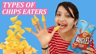 TYPES OF CHIPS EATERS  Laughing Ananas [upl. by Mehala]