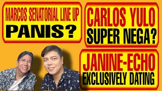 CARLOS YULO SUPER NEGA JANINEECHO EXCLUSIVELY DATING MARCOS SENATORIAL LINE UP PANIS [upl. by Shaddock]