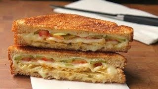 Spicy Potato Bread Sandwich  Aloo Sandwich at home  Sandwich Recipe [upl. by Werdnael]