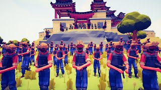 CAN 200x SPECIAL FORCES CAPTURE SAMURAI CASTLE  Totally Accurate Battle Simulator TABS [upl. by Eeraj]