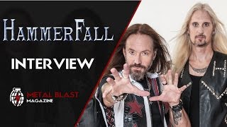 An Interview with Hammerfall  quotWe are stronger than everquot [upl. by Larentia]