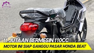 KEREEN ‼ CUMA 11 JUTAAN BERMESIN 110CC MOTOR INI SIAP GANGGU PASAR HONDA BEAT [upl. by Barrie]