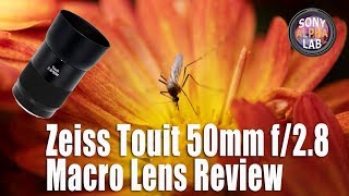 Zeiss Touit 50mm f28 Macro Lens Review [upl. by Nette]