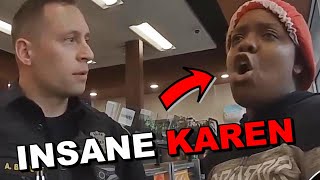 Insane Karen Arrested at her Work after MELTDOWN CRAZY [upl. by Kathi]