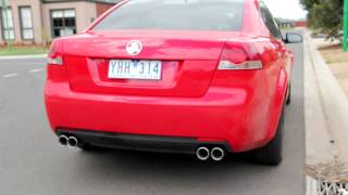 VE commodore exhaust 225quot xforce [upl. by Josephson]