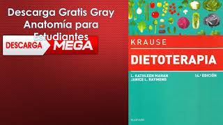 Descargar Dietoterapia de Krause Ed 14° Y 13° [upl. by Tengler515]