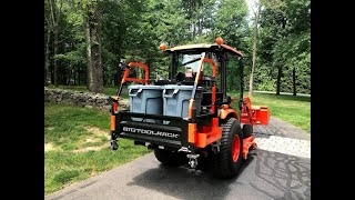 Tractor Attachment Makes Trash Removal Effortless [upl. by Aluap]