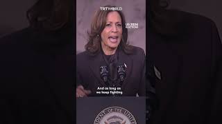 Kamala Harris concedes defeat calls to keep fighting [upl. by Humbert158]