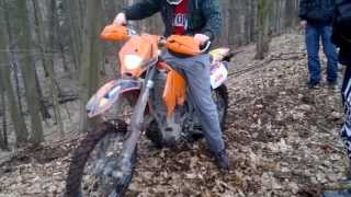 Enduro KTM EXC 450TO ZA DUŻO DLA AMATORA  ALE MoC [upl. by Husein]