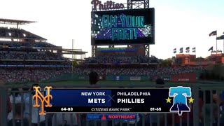 MLB The Show 24  New York Mets vs Philadelphia Phillies Game 1 [upl. by Eirod]