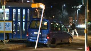 Unfall am Hauptbahnhof 01032011 [upl. by Sudbury]