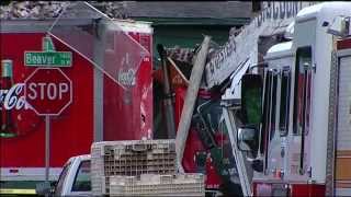 Coca Cola Truck Crash Caught On Camera [upl. by Hasseman689]