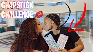 CHAPSTICK KISSING CHALLENGE PART 1 [upl. by Justina]