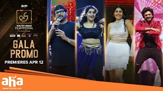 South India Film Festival  GALA Promo  Chirajneevi  Teja Sajja  Watch GalaNight on aha [upl. by Slotnick951]