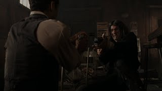 Desperado 1995 Bar fight shootout scene 4K HDR [upl. by Eelirrem]