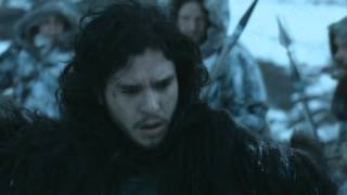 Game of Thrones Jon Kills Qhorin Halfhand 1080p HD [upl. by Aicilegna]