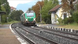 Train manoeuvres en gare de JarrieVizille 38 HD [upl. by Alon]