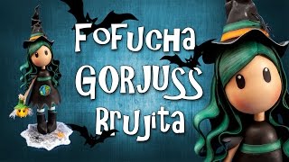 Fofucha Gorjuss Brujita  Goma Eva  Foamy [upl. by Johathan]