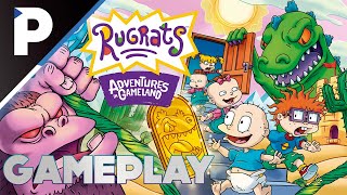 Rugrats Adventures in Gameland  Primeiras Horas de Gameplay [upl. by Ainattirb]