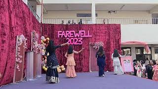 Dhanushri and her group dance  IISJ Farewell  2023 [upl. by Menashem]