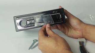 Unboxing JSD  520 Bluetooth Car Audio Stereo MP3 Player Radio [upl. by Naryb186]