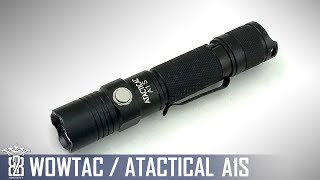 Flashlight  Wowtac Atactical A1S Taschenlampe Review  Deutsch [upl. by Renee]