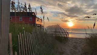 Beautiful Dawn at the Rodanthe Pier – Path Through the Dunes in Rodanthe NC 0 [upl. by Dalli]