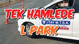 L Park nasıl yapılır 🅿️ Tek hamlede L Park yapıyoruz İç  dış detaylı çekim ve anlatımla [upl. by Uel]