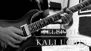 telepatía by Kali uchis Guitar solo [upl. by Silliw]