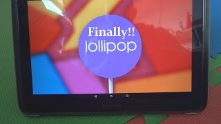 Here is Android 50 Lollipop Galaxy Note 101 [upl. by Eerot522]