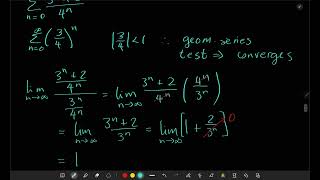 Infinite series  Limit comparison test [upl. by Zahara869]