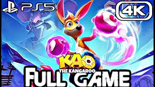 KAO THE KANGAROO PS5 Gameplay Walkthrough FULL GAME 4K 60FPS No Commentary [upl. by Midge]