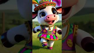 La vaca lola Remix 🎶🐄 vacalola shortsviral remix mundomagico baby music parati [upl. by Munmro]