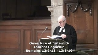 Ouverture et fraternité Romains 12 918  13 810 [upl. by Peatroy]