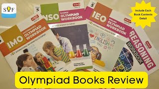 Olympiad Math Science English and Reasoning Class 5 Book Review  Includes Contents details [upl. by Asserac]