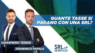 Quante tasse si pagano con una SRL [upl. by Dygall]