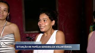 Situação de mãe acusada de maustratos sensibiliza voluntários em Santa Luzia MG [upl. by Sidon]